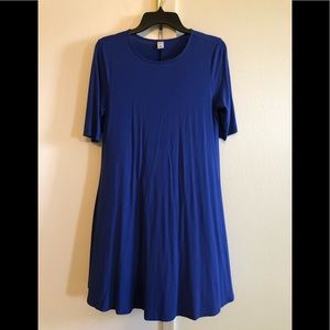 Blue short sleeve old navy dress
